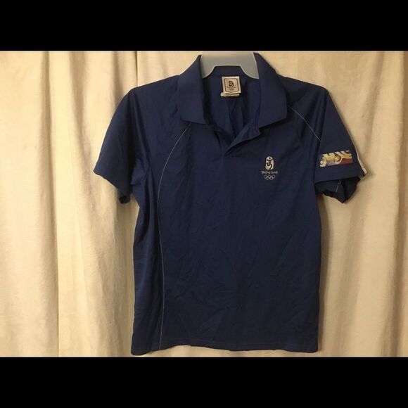 Vintage Beijing Olympics 2008 Adidas Polo Shirt - Picture 1 of 5